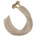 UGEAT U Tip Real Hair Extensions 60cm P18/613 Ashblond - 50g 50 Strands Keratin Bonding - Buy Online on GoSupps.com