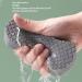 Bath Sponge Loofah Soft Shower Sponge Exfoliator 3D Exfoliiating Bath Foam Sponges Absorbent Moisturizing Shower Sponge for Dead Skin Removal Gray - Buy Online on GoSupps.com