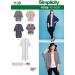 Simplicity US1108A Kimono & Cardigan Pattern Kit | Sizes XXS-XXL - Buy Online on GoSupps.com