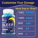 Melatonin 3mg 15mg for The Whole Family with Ashwagandha, 5-HTP, Lemon Balm, Magnesium, B12, B6 Chewable & Low Sugar - for Healthy Rest Cycle, Deep Zzzs, Positive Mood & Brain Health, 150 Counts - Buy Online on GoSupps.com