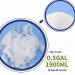 LaSyL Super Absorbent Powder - 200 Uses - Solidify Body Fluids in 1 Min - Portable Toilet Solution for Camping, Bedside Commodes, Pet Toilets - 4LB Pack - Buy Online on GoSupps.com