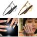 HUIFACAI Adjustable Finger Nail Art Finger Rings Women Girl Gifts Jewelry Nail Rings Adjustable Fingertip Rings Alloy Material Gold - Buy Online on GoSupps.com