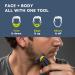 Professional Electric Razor & Beard Trimmer Kit for Men - Rechargeable Foil Shaver for Sensitive Skin Body Hair Grooming & Edging - Buy Online on GoSupps.com