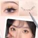 2PCS Dual Tip Lower Eyelash Pencil Dual Tip Eyelash Pencil 24 Hours Long Lasting Waterproof Eyeliner Quick Dry Long Lasting Eyeliner for Lower Lashes(Black+Brown) - Buy Online on GoSupps.com