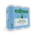 Caboo Tree Free Bamboo Paper Towels, 6 Rolls, Earth Friendly Sustainable Kitchen Paper Towels with Strong 2 Ply Sheets 6 Count (Pack of 1)