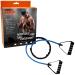 IBF Iron Body Fitness Resistance Band Exercise Cord with Protective Sleeve - Medium Resistance