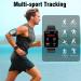 Full Touch Smart Watch for Android iOS Phones | Smart Fitness Tracker with Call Function | IP67 Waterproof Smartwatch for Men and Women - Black - Buy Online on GoSupps.com