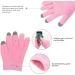 FRCOLOR Moisturizing Gel Socks Gloves Set Spa Gloves and Socks Set Skin Care Touch Screen Gloves Winter Socks for Dried Cracked Feet and Hands Pink - Buy Online on GoSupps.com