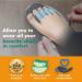 Pinky Toe Protectors & Cushion Sleeves - 20 Count Corn Pads with Aloe Vera | Shoe Pressure Relief & Friction Protection - Comfortable Blue Toe Cover Caps - Buy Online on GoSupps.com