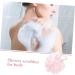 4 Pcs Pink Bath Balls - Shower & Facial Skin Scrubbers Kids Bath Sponge & Cleaning Tool - Perfect for Travel - Buy Online on GoSupps.com