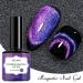 Cat Eye Gel Nail Polish Set 6 Colors Galaxy Holographic Magnetic UV Nail Polish with Magent Stick Sparkly pink blue nails Rainbow Shiny Nail ArtBase Black Nail Varnish and Gel Nail DIY Nail Salon 02 - Buy Online on GoSupps.com