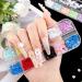 Noverlife 24 Grids Colorful Flower Nail Charms Set for DIY Nail Art - Rhinestones, Gems, Studs, Blossom Decals & Metal Balls - Ideal for Crafts, Phone Cases & Makeup - Multi-Colored - Buy Online on GoSupps.com