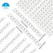 100Pcs Stainless Steel Necklace Bracelet Chain Extender Set - Silver Jewelry Making Supplies - Buy Online on GoSupps.com
