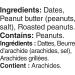 L RABAR Peanut Butter Fruit and Nut Energy Bar Pack of 5 Bars Gluten Free Vegan Snack Bars - Buy Online on GoSupps.com