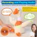 Dancing Goose Talking Toy - Mimicking, Recording, and Singing English Songs | Animated & Glowing Musical Plush Baby Toy Gift for Kids - Buy Online on GoSupps.com