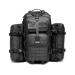 Military Tactical Backpack with 2 Detachable Packs, Army Assault Pack, Large Fieldline Molle Bag, Polyester Tactical Bag 50L (with 2 detachable bags) Black