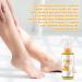 Foot Peeling Spray Oil - Remove Dead Skin, Exfoliate Rough Heels & Calluses (Orange) - Buy Online on GoSupps.com