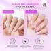 Saviland Dip Powder Nail Kit - 3 Mins Repair, Air Dry, Pink & White Dipping Powder for Broken Nails | Nail Glue, File, Dust Brush - Nail Repair Treatment - Buy Online on GoSupps.com
