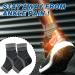 4 Pairs Neuropathy Plantar Fasciitis Foot Compression Socks - Men & Women, Arch Support, Pain Relief, Anti-Slip, Breathable - L Black - Buy Online on GoSupps.com