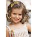 HoveBeaty Glitter Bow Hair Clips - Set of 4 Sparkly Bowknot Hair Barrettes in Gold - Buy Online on GoSupps.com
