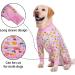 Buy Axcimond Dog Body Recovery Suit - Post-Op Protection for Dogs - 3XL Pink Flower - Comfortable & Secure Alternative to Neck Collars - Buy Online on GoSupps.com