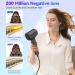 TQQ Hair Dryer with Diffuser 200 Million Negative Ionic Hairdryer 110 000 RPM High Speed Brushless Motor Blow Dryer for 2min Fast Drying 57dB Low Noise Travel Hairdryers for Women and Men - Buy Online on GoSupps.com