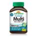 Jamieson 100% Complete Multivitamin Platinum for Adults 65+ with Calcium Lutein & Immune Support
