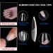 MAGIC ARMOR Almond Nail Tips - 504pcs Half Matte Pre-shaped French False Nails for Nail Extension - 10 Sizes Almond Nail Tips for Acrylic Nails - Short Almond Nail Tips - Buy Online on GoSupps.com