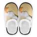 Mnsruu Ocean Sea Wave Beach Seestern House Slipper Slip -resistant cotton slippers Home Hotel Spa Bedroom Travel M for men