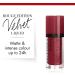 Bourjois Rouge Edition Velvet Liquid Lipstick 24 Dark Cherie Reds - 7.7ml | Long-Lasting Matte Lip Color - Buy Online on GoSupps.com