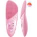 Face cleaning brush facial brush Electrically silicone: Coslus IPX7 waterproof rechargeable cleaning brush face 4 cleaning modes with eye protection lumi spa for cleaning peeling massage pink