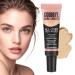 Liquid concealer - 12g formula color correction coverage | Long-lasting dark circle concealer base color natural application perfect wear for the skin