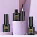 PEACECOLOR 3 x 7ml Matte Gel Top Coat LED Soak Off Gel Nail Polish Matte Finish Long Lasting No Wipe Matte Top Coat A5 - Buy Online on GoSupps.com