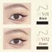 ZXTNVB Double Tip Waterproof Liquid Eyeliner Pencil - Super Slim Eye Liner Pen 2 Pcs Black - Buy Online on GoSupps.com