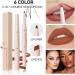 2 in 1 Double Head Lipstick and Lip Liner Set for Women Waterproof Lip Pencil and Lipstick Set Long Lasting Matte Velvet Lipstick Lipstick Set - Buy Online on GoSupps.com