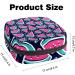 Colorful Watermelon-Disc Storage Bags for Women | Portable Menstrual Cup & Pads | Stylish Zip Bags for Teens & Girls - Buy Online on GoSupps.com