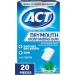 ACT Dry Mouth Anticavity Zero Alcohol Fluoride Mouthwash Soothing Mint 33.8 fl. oz. & ACT Dry Mouth Moisturizing Gum 20 Pieces Sugar Free Soothing Mint - Buy Online on GoSupps.com