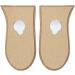 Heel Lift Elevator 10mm Height Orthotic Wedge Shoe Pad - Kaps Topmed Leather Cover - Size S (2 Pieces) - Buy Online on GoSupps.com