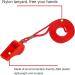 Shubeeieumi 2-Piece Sports Whistle Set - Red Plastic Whistles with Lanyard for School Sports Football Kids & Students | Crisp Sound - Buy Online on GoSupps.com
