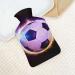 Football Hot Water Bottle with Plush Cover - Hand Warmer for Adults & Kids | 26.5x15.3cm - International Shipping Available - Buy Online on GoSupps.com