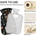 Naanle Hot Water Bottle with Cover - Dead Head Transparent 1L for Bed Hand & Feet Warmer | Pain Relief & Heat Therapy - Buy Online on GoSupps.com