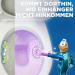 WC-Duck Freshness Seal Refill - Lavender Scented Toilet Cleaner Gel Stones (Pack of 2) | Basketless Toilet Cleaning Solution | 12 x 36 ml - Buy Online on GoSupps.com