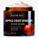 Apple Cider Vinegar Hair Mask 8 Fl Oz - Support Smoothness Strength & Shine - Fight Itchy Scalp and Soften Strands - Deep Hydration