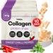 GoBeDo Collagen Protein Chips First Collagen-Based Snack 13g Protein Low Carb Keto Friendly Healthy Chips & Crisps Alternative to Collagen Powder 10 Bags Sweet Chilli Pepper Flavor