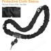 High-Security Bicycle Lock with Key - 100cm Motorcycle Chain Lock - 360 Rotatable for E-Scooter E-Bike and Children's Bikes - Durable Black Design - Buy Online on GoSupps.com