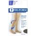 Truform 20-30 mmHg Compression Stockings - Thigh High Open Toe Black Large - Pack of 2 for Men & Women - Worldwide Shipping - Buy Online on GoSupps.com