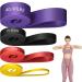 Pull Up Assistance Bands - Resistance Bands Set - Multi-Level Resistance Fitness Band Full Body Training Suitable for Exercise and Physical Therapy Exercise Bands Yellow+Red+Black+Purple-4sets
