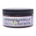 Radha Beauty Ultra Rich Body Butter  8 oz. - Infused with Coconut Oil  Hempseed Oil  Sunflower Oil  Vitamin E to Nourish & Soften Skin (Lavender Vanilla)