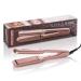 Cortex Beauty Professional Flat Iron Hair Straightener - Salon Flat Iron. Silky Straight Hair Wide Plate Design - 1.75 Inch Wide Plate. 100% Rapid Heat Technology - Plancha de Cabello Rose Gold