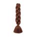 SEGO 24 Reddish Brown Braids Extensions | Crochet Hair Synthetic Kanekalon - 3 PCS Colorful Braiding Hair - Buy Online on GoSupps.com